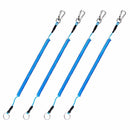 Phone Keychain Spring Elastic Rope Security Gear Tool Portable Fishing Lanyards