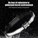 Outdoor Fishing Headlight USB Rechargeable Waterproof Head Flashlight for H