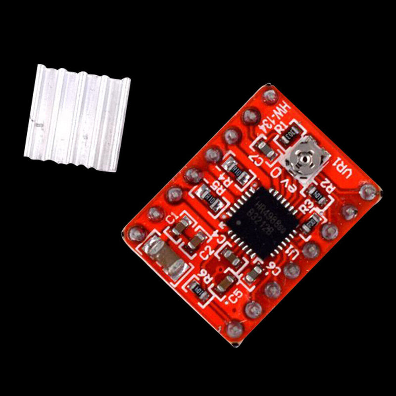 HW-134A A4988 Stepper Motor Driver Module with Heat Sink for Mendel Huxley Newly