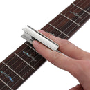 Portable Zinc Alloy Solid Guitar Slide Tone Bar for Folk Electric Guitars S