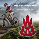 Universal Helmet Inner Foam Pads Kits Sealed Sponge Set for Cycling (Red) Newly
