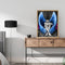 Blue Wings Angel Oil Paint By Numbers Drawing DIY Home Decoration Gift No Frame