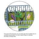 Dinosaurs Transport Car Carrier Truck Toys Pull Back Vehicle Trailer (B) Newly