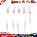 5pcs T4 14V Car Instrument Panel Audio Gear Indicator Light Bulbs Amber Newly