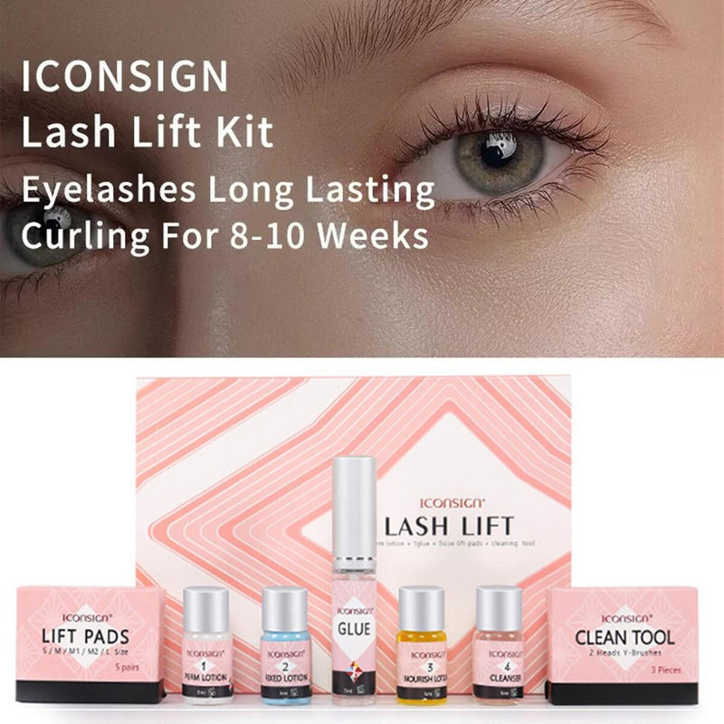13PCS Lash Perm Lotion Neutralizer Glue Pads Eyelash Curling Perming kit-US#