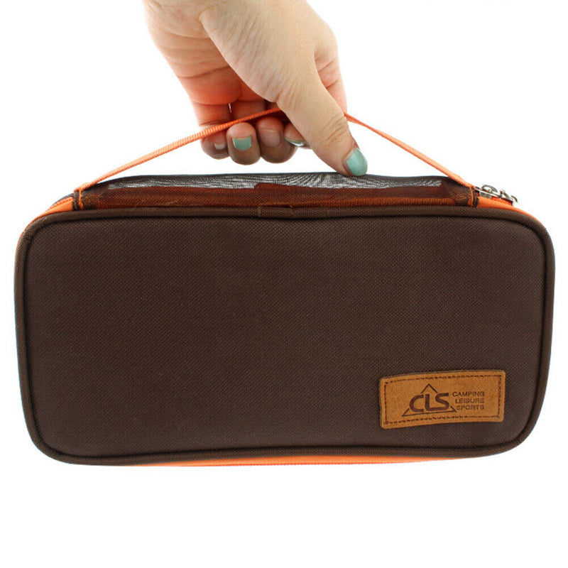 Picnic Cutlery Case Tableware BBQ Storage Carrying Bags for Outdoor Backpac