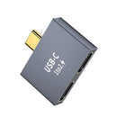 PD Charger Type-C Splitter Data Transfer USB C Male to Dual USB C Female