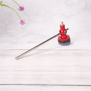 Drum Pedal Beater for Bass Aluminum Alloy Hammer with Felt Head (Red) Newly