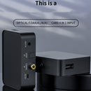 YET-T6 Bluetooth-compatible 5.0 Audio Transmitter Adapter 3.5mm AUX SPDIF R