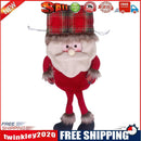 Christmas Drawstring Candy Bag Stocking Sock Gift Bag Party Decoration (Red