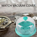 6 Slots Watch Vacuum Dust Sheet Cover with Tray Watch Movement Repair Tools