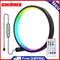 Remote Control Ring Night Light RGB Bedside Desk Atmosphere LED Lamps
