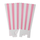 12pcs Favor Candy Treat Popcorn Boxes for Wedding Party Supply(Pink)