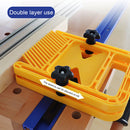 28pcs Woodworking Extended Feather Loc Board Kit Adjustable Bench Saw Tool