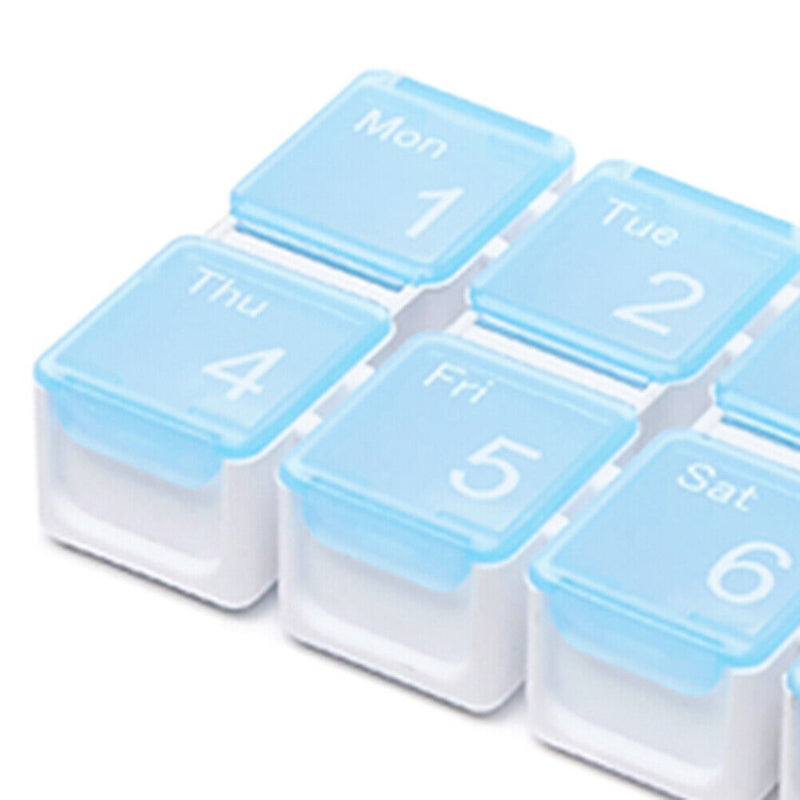 Electronic Medicine Drug Storage Alarm Box Timing Reminder Week Smart Pill