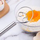 13" Bread Flour Eggs Mixing Rod Danish Dough Whisk Blender Coil Mixer