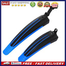 2x Bicycle Splash Fender Guard Set MTB Bike Rear Front Mudguard Riding Equipm