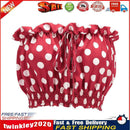 Sexy Women Girl Drawstring Tie Wove Dot Strapless Sleeveless Tube Top(S) Newly