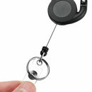 Rope Anti Lost Lanyard Clip Key Ring Badge Reel Clip ID Card Holder Keychain