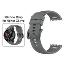 Silicone Watch Band Smart Bracelet Wrist Strap for Honor GS Pro (Grey) Newly