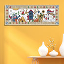 Cartoon Cross Stitch Kits 14CT Stamped Embroidery Set DIY 2-strand Cotton T
