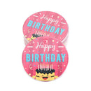 Kraft Paper Happy Birthday Labels Hang Tags Wrapping Supplies Gift Wrapping
