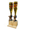 Beer Tower Dispenser Liquor Alcohol Whiskey Tap Dispenser for Bar (2 Head)