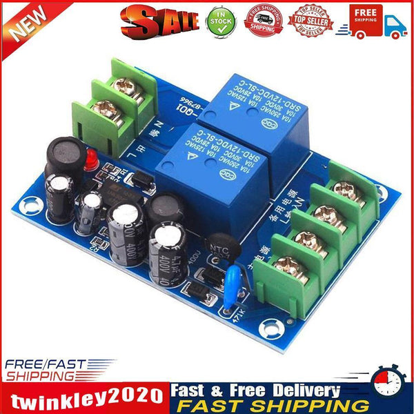 85-240V 10A Dual Power Supply Automatic Switching Controller Module Board Newly