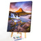 Painting By Number Mountain Scenery Coloring Picture Acrylic Paints Artwork Set