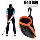 Nylon Golf Ball Cleaning Bag Golf Protective Holder Pouch Wiping Storage Ba