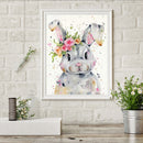 Diamond Painting Rabbit Full Square Drill Picture of Rhinestone Drawing for Home