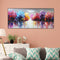Colorful Woods Oil Paint By Numbers Kits Canvas DIY Craft Coloring Home Dra
