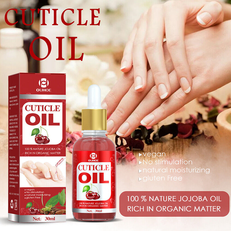 Jojoba Nail Cuticle Oil Contain Vitamin B E Moisturizing Nourishing Essence Care