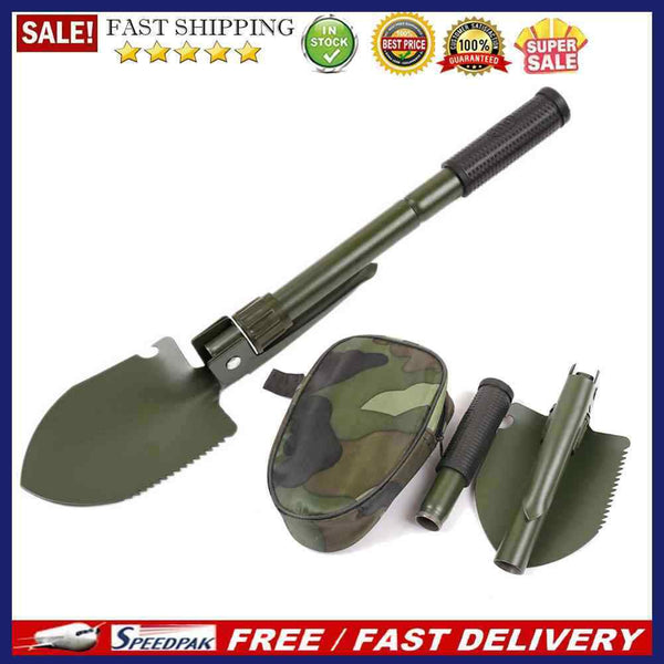 Multifunction Shovel Tools Folding Trowel with Compass Multitool