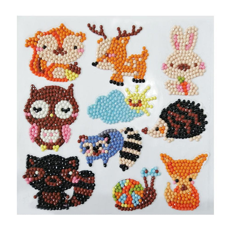 DIY Full Drill Cute Cartoon Animals Diamond Painting Cross Stitch Embroidery Kid