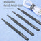 Floveme 5pcs Cable Organizer Belts Wire Management Winder for Earphone USB Cord