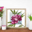 Partial Cross Stitch 14CT Cotton Thread DIY Kapok Printed Embroidery Kits
