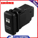 12V-24V Rocker Switch SPST Button Drive Lights Blue On/Single Switches