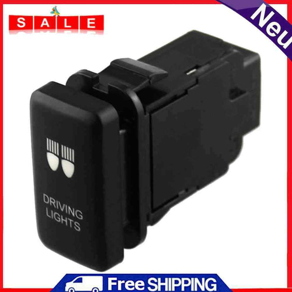 12V-24V Rocker Switch SPST Button Drive Lights Blue On/Single Switches
