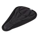 MTB Road Bike Bicycle Saddle Seat Cover Pad Soft Cushion Comfort Black Newly