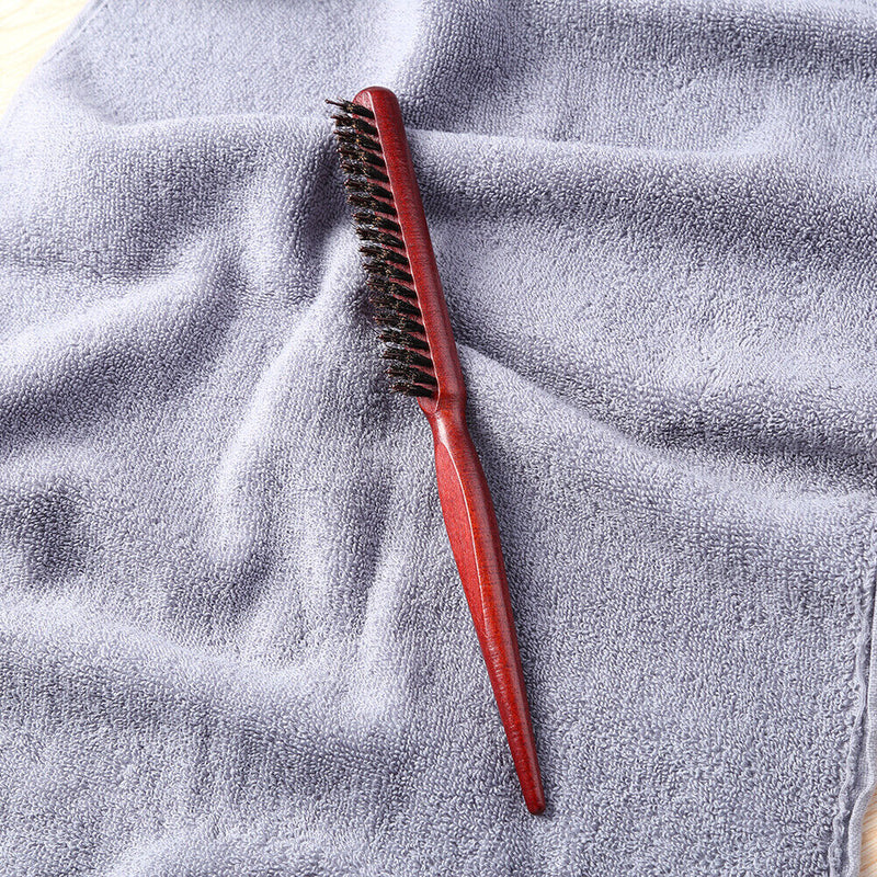 Pig Bristles Pointed Hair Comb Salon Dyeing Haircutting Hairdressing Hairbr