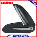 Hair Beard Care Moustache Styling Comb Man Woman Folding Portable Pocket Clip