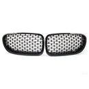 1 Pair Car Front Bumper Grille Auto Car Front Bumper Outer Grille Accessories