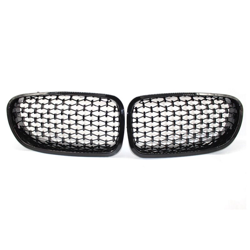 1 Pair Car Front Bumper Grille Auto Car Front Bumper Outer Grille Accessories