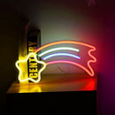 USB Powered Neon Sign Light Acrylic LED Wall Hanging Lamp Decor (Meteor) Newly