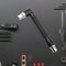6.35mm L Shape Double-ended Magnetic Steel Socket Tube Wrench Rod Spanner Newly