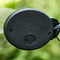 LED Solar Sunflower Shape Light Ground Plug-in Iron Lamp Path Decor (B)