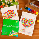Finger Painting Ink Pad Stamp Kids Finger Montessori Drawing (Angel Album) Newly