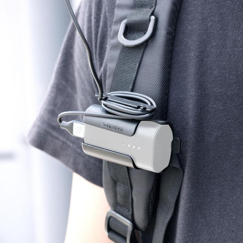Battery Back Clip Winder for DJI FPV Combo GogglesV2 Flying Glasses Head Strap_