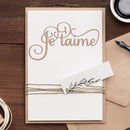 French Alphabet Cutting Die for DIY Scrapbooking Embossing Die Cuts (H4844)